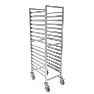 Transversal Bakery Trolley in Stainless Steel - 16 Levels - Mychef