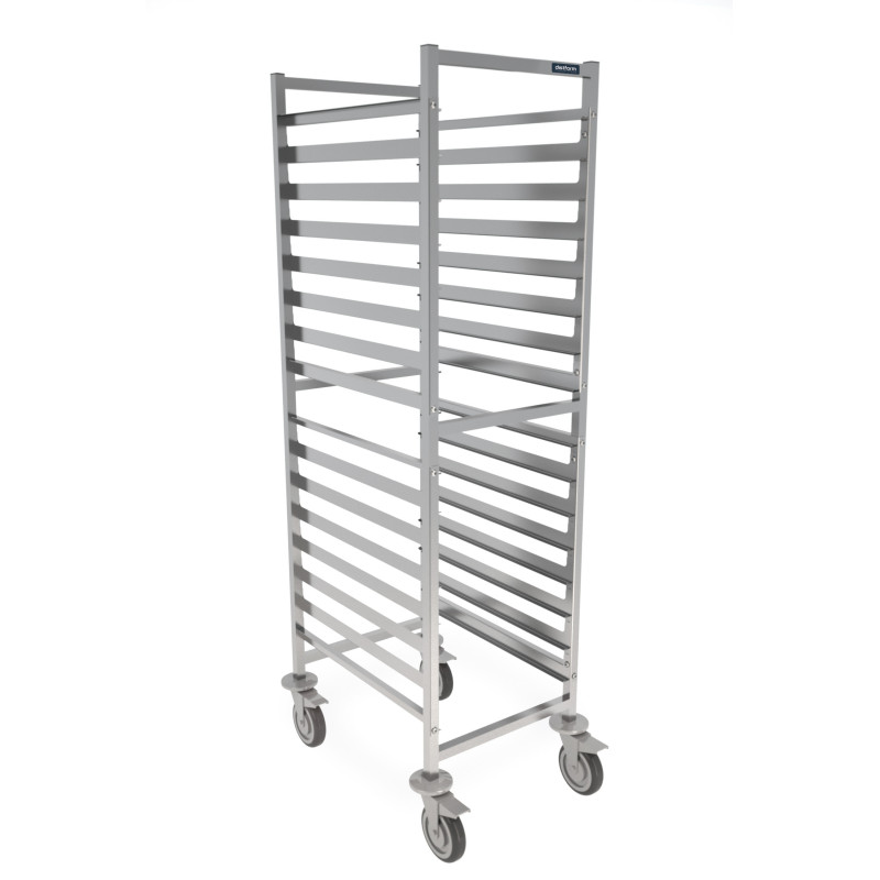 Carro de Panadería Transversal en Inox - 16 Niveles - Mychef Carro de Panadería Transversal en Inox - 16 Niveles - Mychef