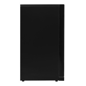 Barra trasera refrigerada compacta con 2 puertas de cristal para restaurante, bar, cervecería.