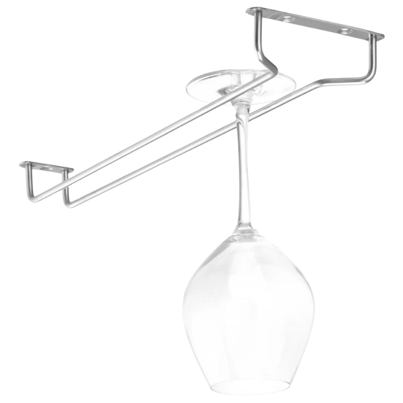 Soporte de Vasos Inox - 1 Fila Soporte de Vasos Inox - 1 Fila