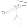 Soporte de Vasos Inox - 1 Fila