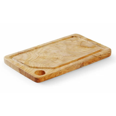 Tabla para Servir Madera de Olivo - 335 x 205 mm - HENDI