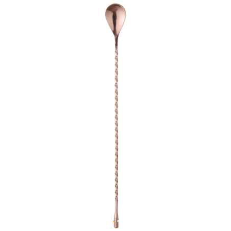 Cuchara de Cóctel Cobriza - L 385 mm