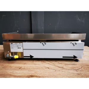 Plancha Gas Gran Modelo Inox