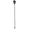 Cuchara de Cóctel Negra - 385 mm