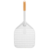 Pala para Pizza Cuadrada Perforada con Mango Corto - 300x660 mm