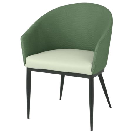 Sillones Meridian en Verde - Lote de 2