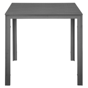 Mesa de Listones Cuadrada Valletta en Gris - 780 mm