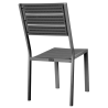 Silla de Listones Valletta en Gris - Lote de 4