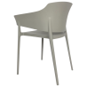 Sillones Lorenzo Café Gris - Lote de 2