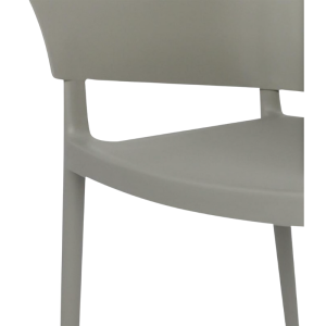 Sillones Lorenzo Café Gris - Lote de 2