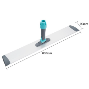 Cabeza de Escoba Plana de Aluminio Blanca - 600 mm
