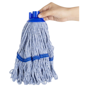 Cabeza de Fregona con Flecos Banda Azul - 0.2 kg