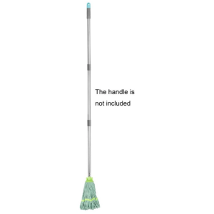 Cabeza de Fregona con Flecos Banda Verde - 0.2 kg