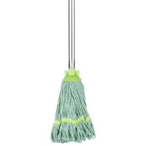 Cabeza de Fregona con Flecos Banda Verde - 0.2 kg