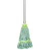 Cabeza de Fregona con Flecos Banda Verde - 0.2 kg