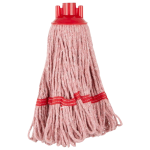 Cabeza de Fregona con Flecos Banda Roja - 0.2 kg