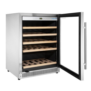 Enfriador de Vino Bajo Mostrador Inox Serie G - 118 L - Polar