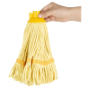 Cabeza de Fregona con Flecos Banda Amarilla - 0.2 kg