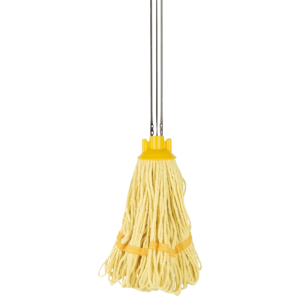 Cabeza de Fregona con Flecos Banda Amarilla - 0.2 kg