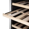 Cave à Vin Bi-Zone Serie G Inox 450L