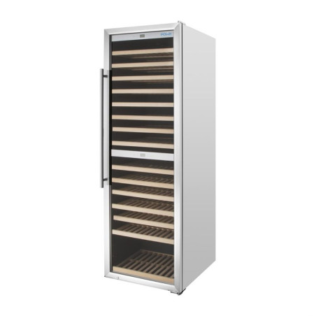 Cave à Vin Bi-Zone Serie G Inox 450L