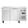 Mesa Refrigerada Positiva 2 Puertas Serie U con Backsplash - 282L - Polar