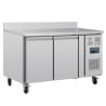 Mesa Refrigerada Positiva 2 Puertas Serie U con Backsplash - 282L - Polar