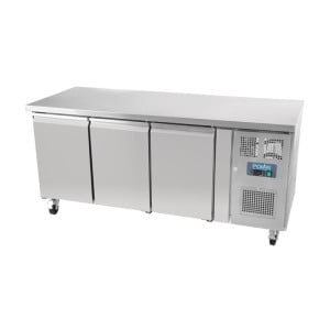 Mesa Refrigerada Positiva 3 Puertas Serie U 417L - Polar