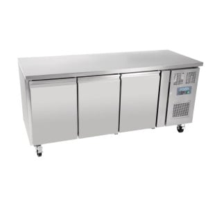 Mesa Refrigerada Positiva 3 Puertas Serie U 417L - Polar