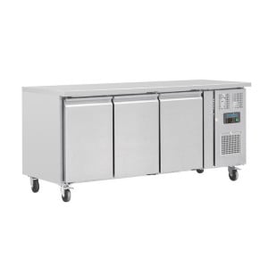 Mesa Refrigerada Positiva 3 Puertas Serie U 417L - Polar