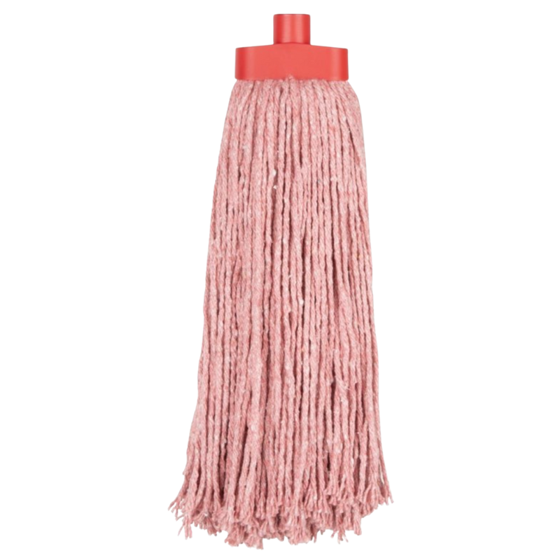 Cabeza de trapeador de flecos Kentucky Roja - 0.45 kg Cabeza de trapeador de flecos Kentucky Roja - 0.45 kg