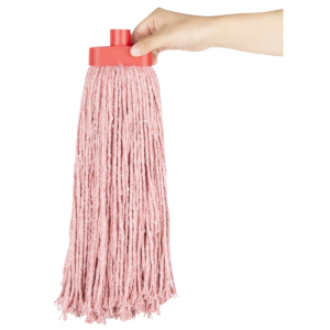 Cabeza de trapeador de flecos Kentucky Roja - 0.45 kg