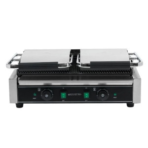 Parrilla de Contacto Doble Placas Ranuradas - Buffalo