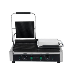 Parrilla de Contacto Doble Placas Ranuradas - Buffalo