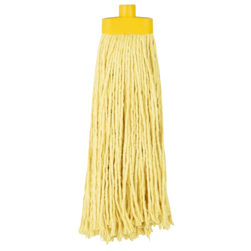 Cabeza de trapeador de flecos Kentucky Amarillo - 0.45 kg Cabeza de trapeador de flecos Kentucky Amarillo - 0.45 kg