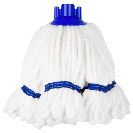 Cabeza de Mopa de Microfibra con Banda Azul - 0.15 kg