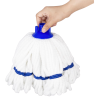 Cabeza de Mopa de Microfibra con Banda Azul - 0.15 kg