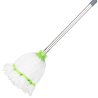 Cabeza de Mopa de Microfibra con Banda Verde - 0.15 kg
