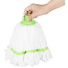 Cabeza de Mopa de Microfibra con Banda Verde - 0.15 kg
