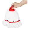 Cabeza de Mopa de Microfibra con Banda Roja - 0.15 kg