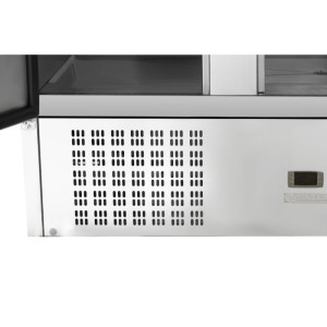 Refrigerated Saladette 3 Doors - 368 L - Dynasteel