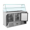 Refrigerated Saladette 3 Doors - 368 L - Dynasteel