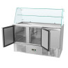 Refrigerated Saladette 3 Doors - 368 L - Dynasteel