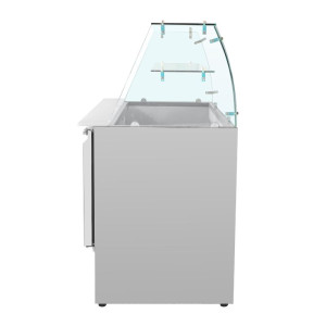 Refrigerated Saladette 3 Doors - 368 L - Dynasteel