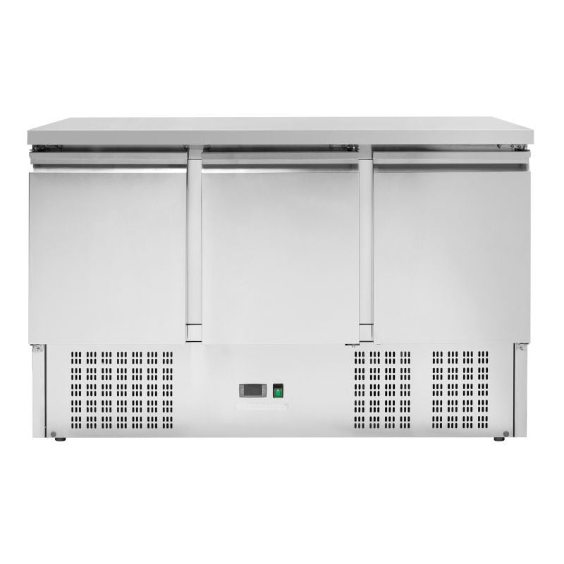 Mesa Refrigerada Compacta GN 1/1 Positiva 3 Puertas Mesa Refrigerada Compacta GN 1/1 Positiva 3 Puertas