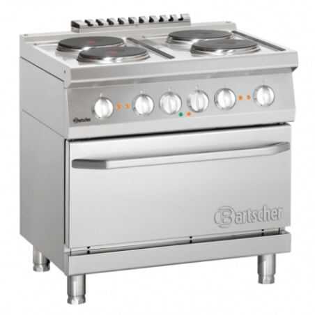 Horno Serie 700 - 4 Placas y Horno GN2/1