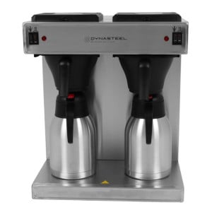 Cafetera Doble Profesional 2 x 2 L - Dynasteel
