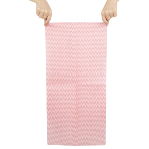 Paño de Limpieza para Baño Rojo - Lote de 50