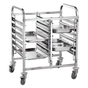 Carro Porta-Bandejas Doble - 12 x GN 1/1 - HENDI